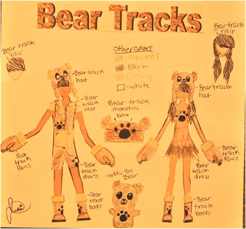 bear drawing profile