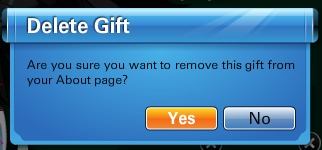 delete gifts