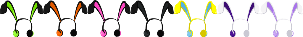 Rock and Roll Bunny Headphones