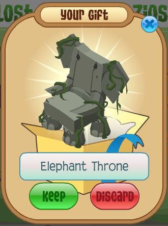Elephant-Throne